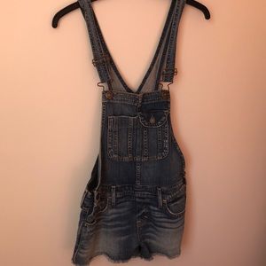 Abercrombie&Fitch small size denim jumpsuit shorts